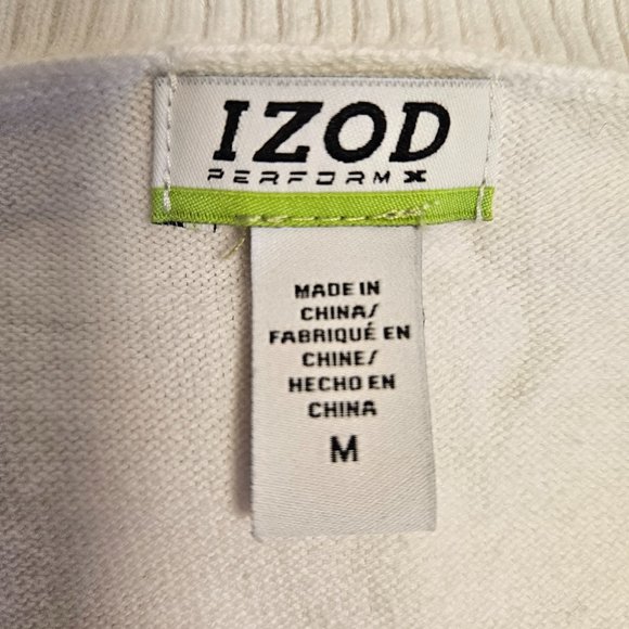 Izod Argyle Sweater Vest - Super Cute Y2K Aesthetic - Picture 3 of 4